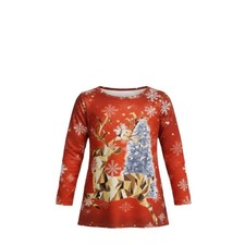 NEUF Tunique FILLE Noël motif