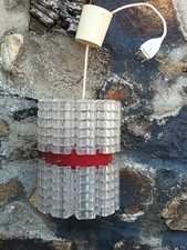 Ancien lustre en plastique