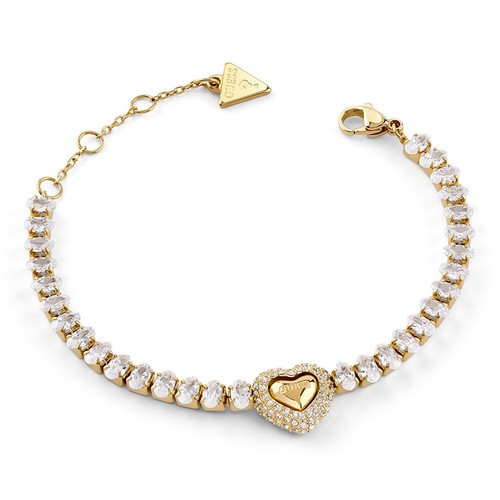 Guess bracelet tennis coeur - guess,