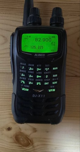 Used alinco x11 wideband - dj-x11,