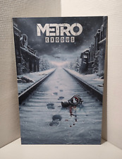 Metro Exodus Affiche Sur plaque aluminium 60x40cm Paris games week 2018 PLV