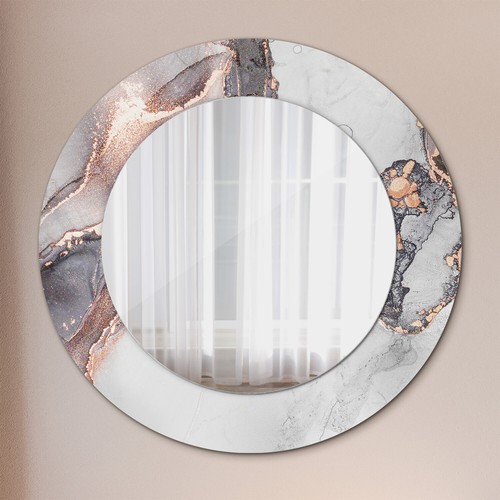 Miroir avec cadre verre - cadre, en