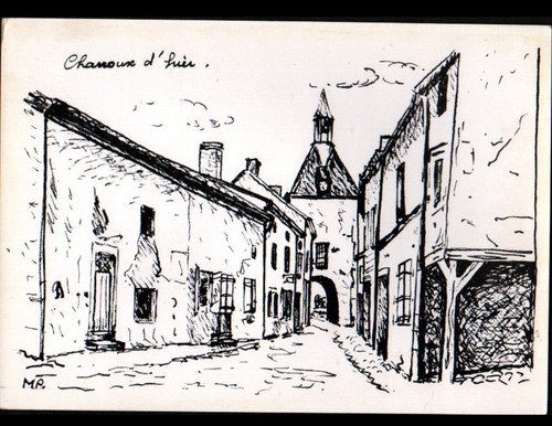 Charroux rue l horloge - (03),