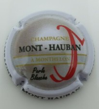 Capsule de champagne Mont Hauban perle blanche janvier 2021. TF