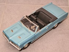 ERTL 1/12 American Muscle Car Pontiac GTO Convertible 1964 Light Blue 7308