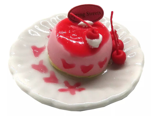 Mini figurine cherry mousse - mini,