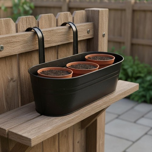 Jardinière ovale pour - jardinière,