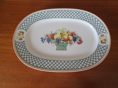 Grand plat ovale villeroy - ,