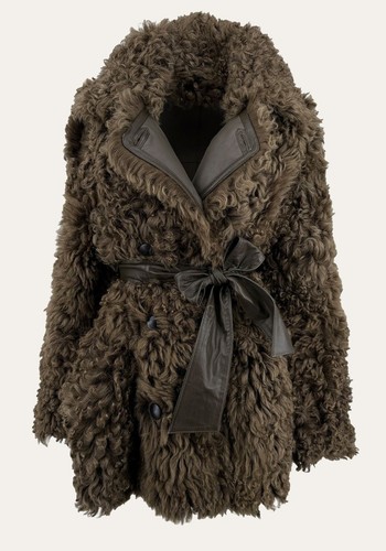 Femmes veste peau mouton - peau,