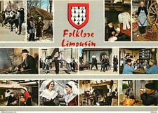 Folklore - Limousin - Multivues - Blasons - CPM - Voir Scans Recto-Verso