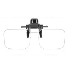 Loupe pour Lunettes avec Fonction de Serrage Loupe de Lecture Mains Libres Gr...