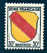 TIMBRE ALLEMAGNE OCCUPATION