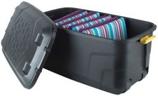 Coffre de rangement à roues RS Pro, 900 x 520 x 450 mm