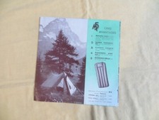 La Nautique Sportive M5 - dépliant publicitaire matelas pneumatiques - 1937