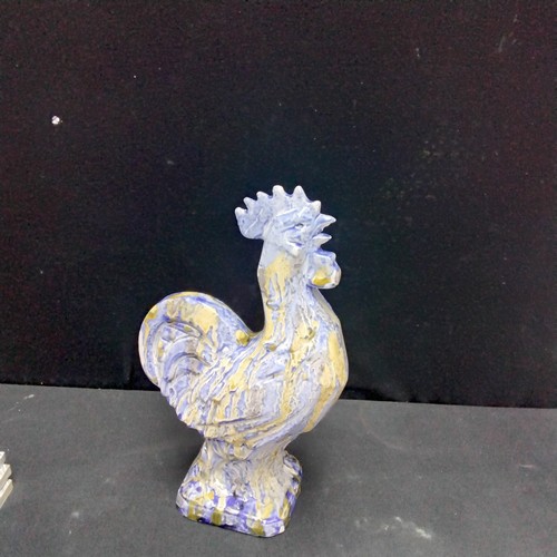 Coq faience desvres hauteur - coq, de