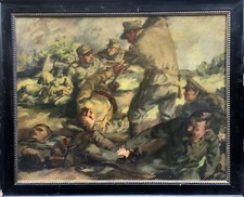 tableau scène de guerre première guerre mondiale front oriental
