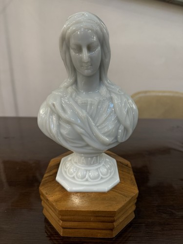 Buste vierge en cristal - buste,