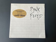 Pochette Vide - Vinyle 45 Tours - Pink Floyd - Juke Box