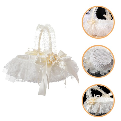 Panier fleur mariage rustique - fleur,