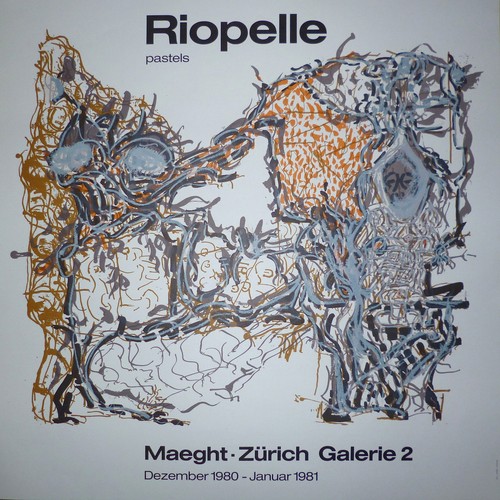 Riopelle affiche originale