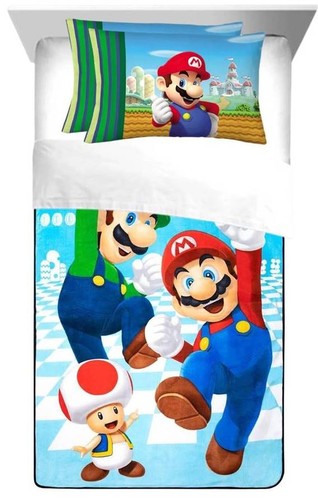 Super mario kids twin full - super,