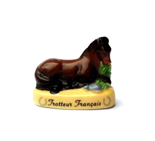 Cyb fève cheval trotteur - cheval,