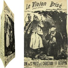 Partition Le violon brisé