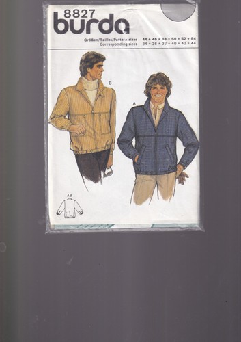 Patron burda 8827 blazer - ,