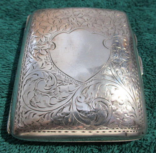Rare argent antique cigarette - rare,