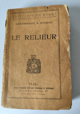 Le relieur , encyclopédie