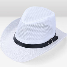 Hommes Paille Panama Chapeau