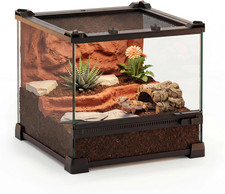 10"X10"X8" Mini Reptile Glass