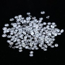 Pcs loose moissanite rond - moissanite,
