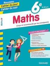Maths 6e - Cahier du jour