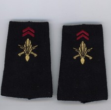 tissu Fourreaux Infanterie Soldat de 2° Classe