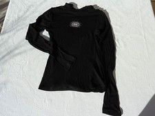 SUPERBE PULL FIN NOIR ESCADA 12 ANS MANCHES LONGUES