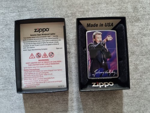 Zippo johnny hallyday pas - johnny,