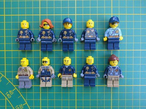 Lego lot figurine - lot, police