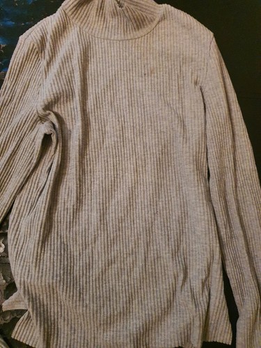 Polo bershka gris côtelé col - polo,