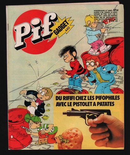 Pif gadget 440 1977 - gadget,