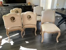 Chaises Baroque « Tête de Lion » Eichholtz - Lot de 5