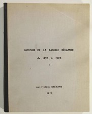 [Généalogie] BREMARD -