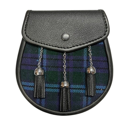 Sporran cuir tartan - sporran, spirit