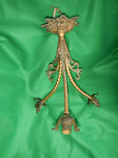 monture ancien lustre bronze