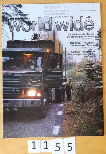 Scania world wide 1986 - scania,