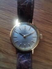 Eterna Matic Sahida Montre Bracelet Femme Ancienne Vintage Plaqué Or P1594