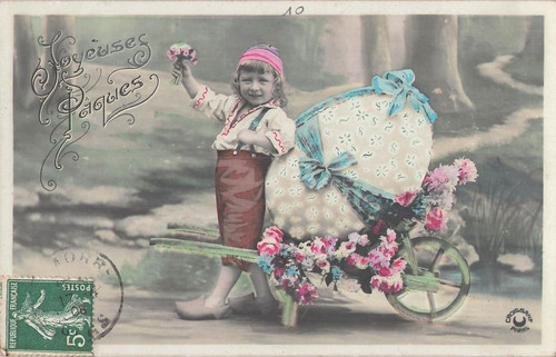 Paques enfant sabots - paques, gros