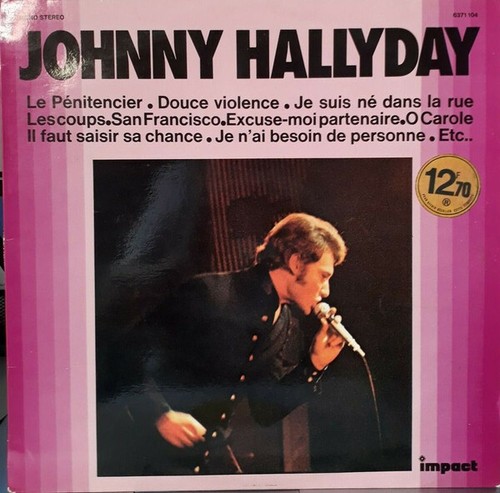 Johnny hallyday vynil le - hallyday, lp