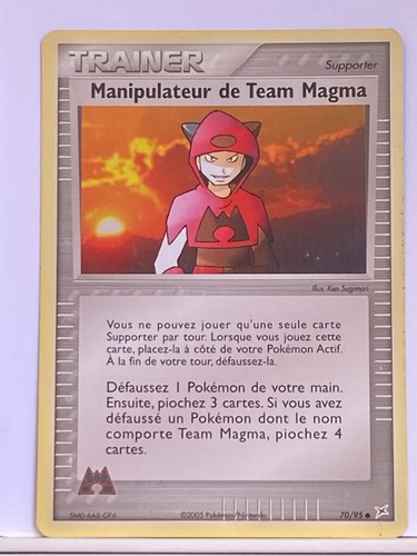 Manipulateur team magma - manipulateur,