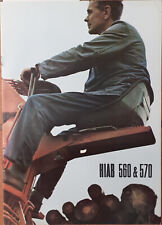 1458 : HIAB : 1971 : GRUES FORESTIERES : 1 CATALOGUE - PUB : 8 PAGES : 21 X 29,5